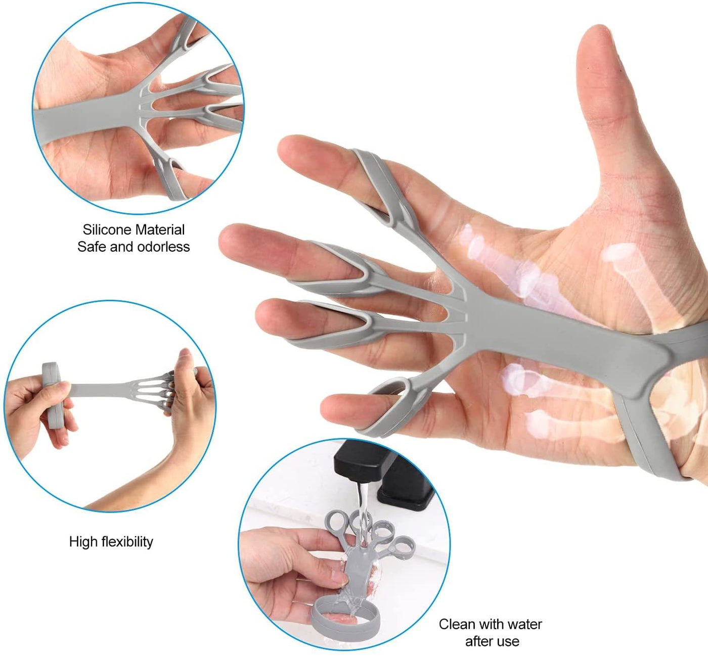 Silicone Grip Device Finger Griper